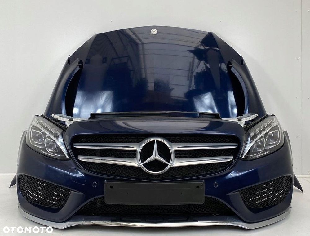 MERCEDES C KLASA W205 AMG MASKA BŁOTNIKI LAMPY PAS - 2
