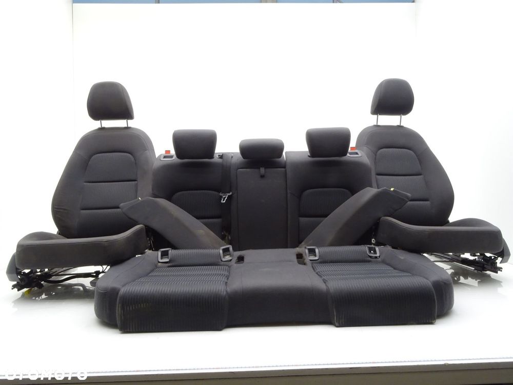 Komplet foteli kanapa tył tylny przód przedni 8k081106 audi a4 b8 sedan - 4