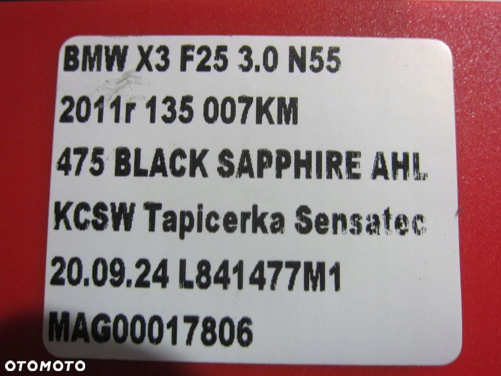 BMW X3 F25 N55 3.0 SKRZYNIA BIEGÓW AUTOMATYCZNA AUTOMAT 8617273 24008617273 - 11