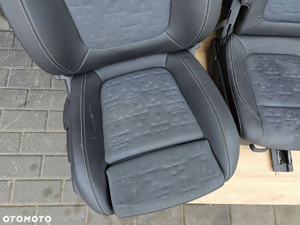 FOTELE PRZÓD TYŁ PODUDZIA PÓŁSKÓRA OPEL MERIVA B EUROPA PODGRZEWANE - 14