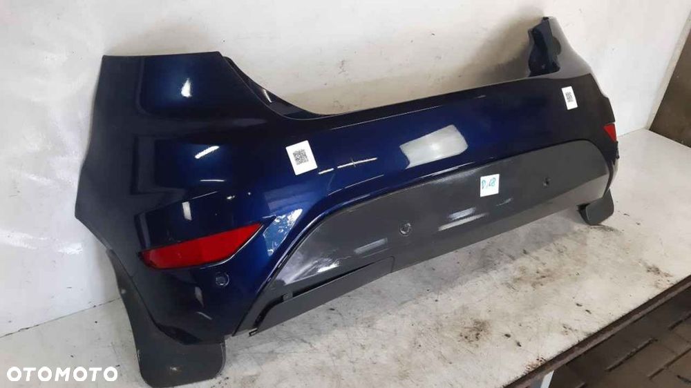 * ZDERZAK TYŁ TYLNY DO FORD FIESTA MK7 7 VII NIEBIESKI GRANATOWY PDC CZUJNIKI - 3