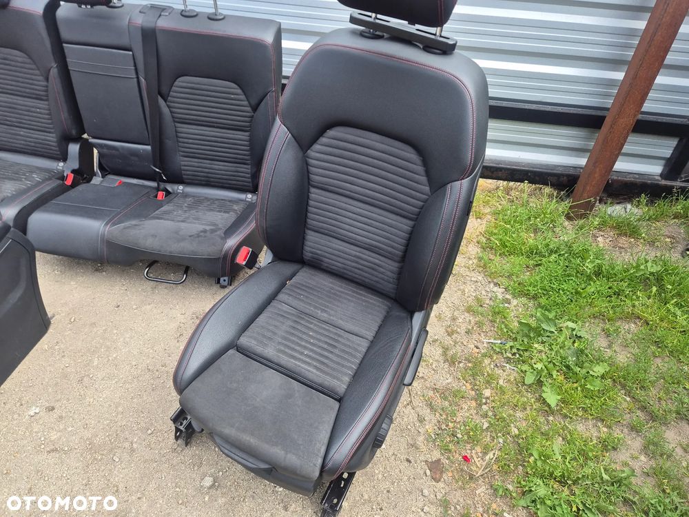 FOTELE SIEDZENIA KANAPA MERCEDES B Klasa W246  Europa  Alkantara - 15