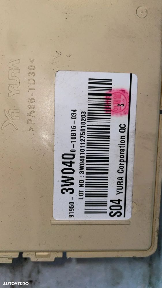 Calculator confort Kia Sportage 2012, 919503W040 - 2