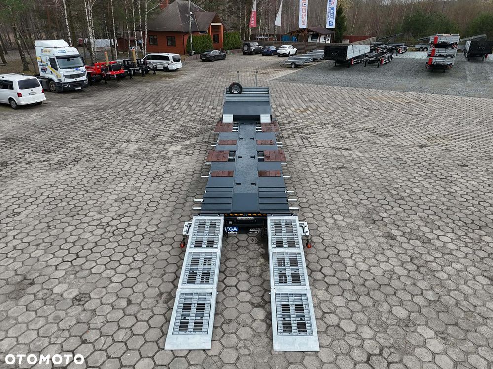 Inny 4 OSIOWA NACZEPA NISKOPODWOZIOWA Z ZAGŁĘBIENIAMI NA KOŁA! NAJAZDY HYDRAULICZNE - 20