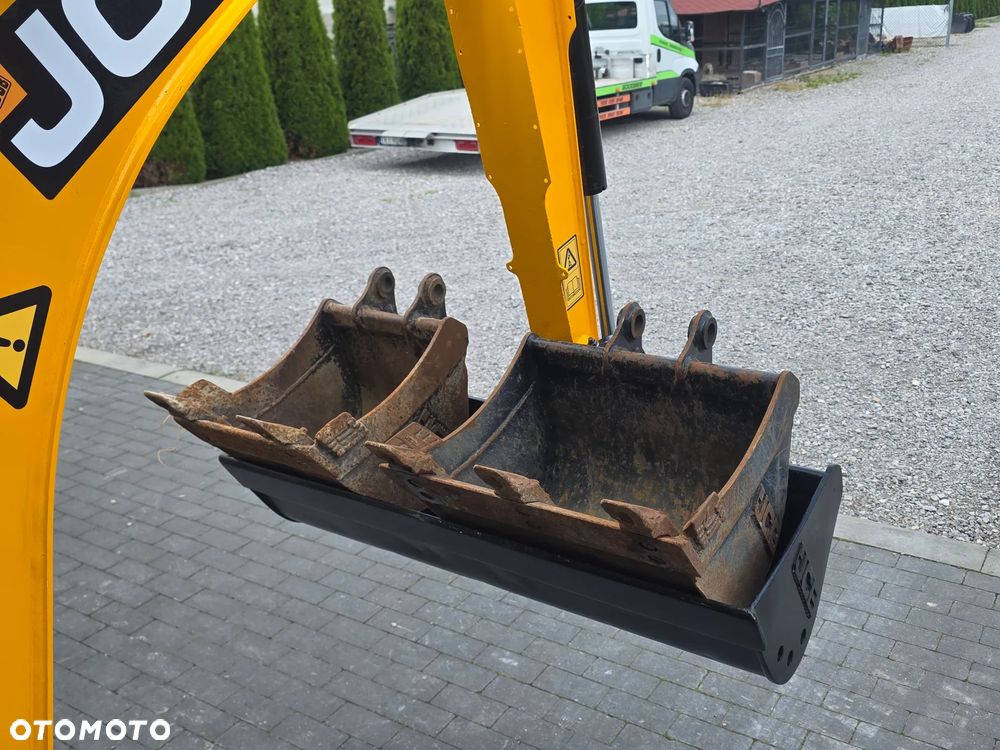 JCB JCB 16 C-1 mini koparka 3 łyżki szybkozłącze 19c1 sprowadzona 8018 serwisowana - 30
