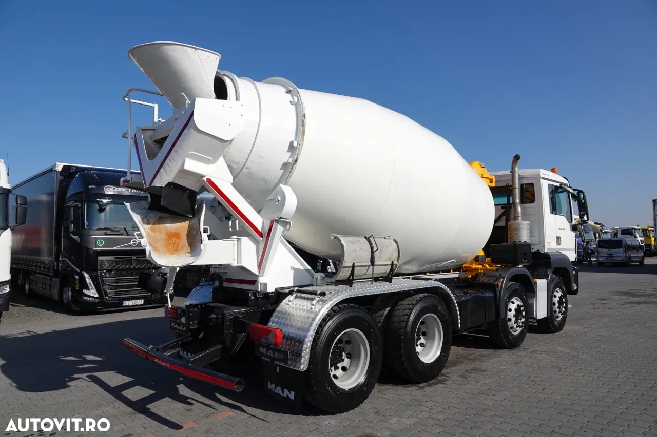 MAN TGS 32.420 / 8x4 / Betoniera IMER / PEAR 9M3 / 2018 - 3