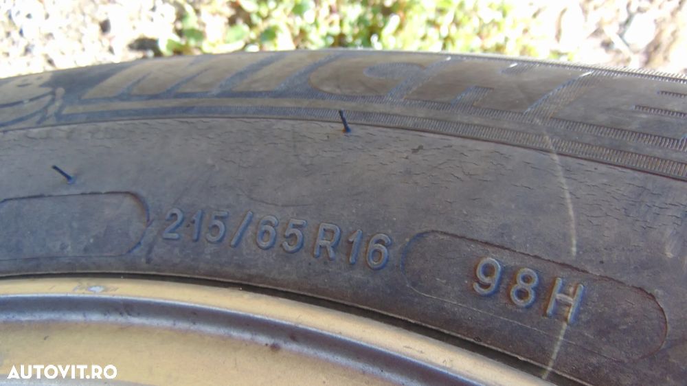 Jante Mitsubishi Pinin R16 Outlander jante aluminiu aliaj r16 cu anvelope - 6