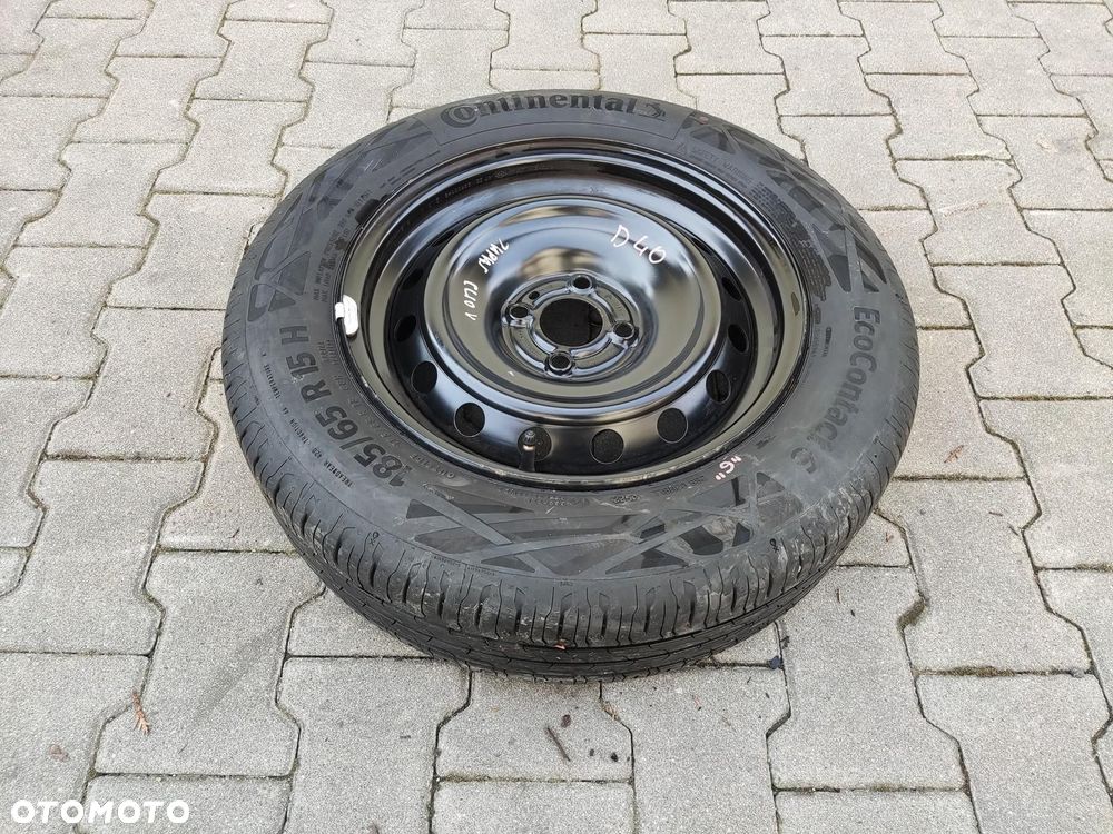 KOŁO DOJAZDOWE ZAPASOWE DOJAZDÓWKA 15 RENAULT CLIO V 2019-2024 4X100 - 2