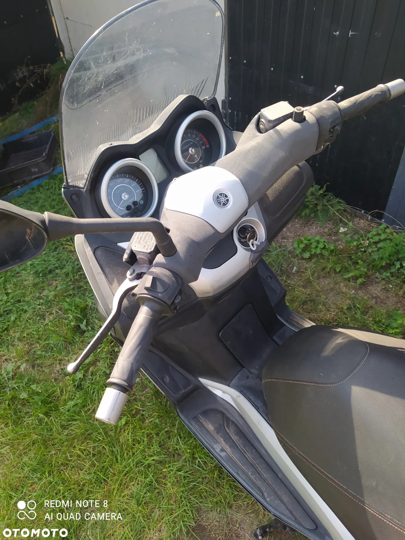 YAMAHA Xmax x max 125 12r cały na części silnik lampa lagi czasza nosek kokpit stacyjka klucz zestaw immo - 2