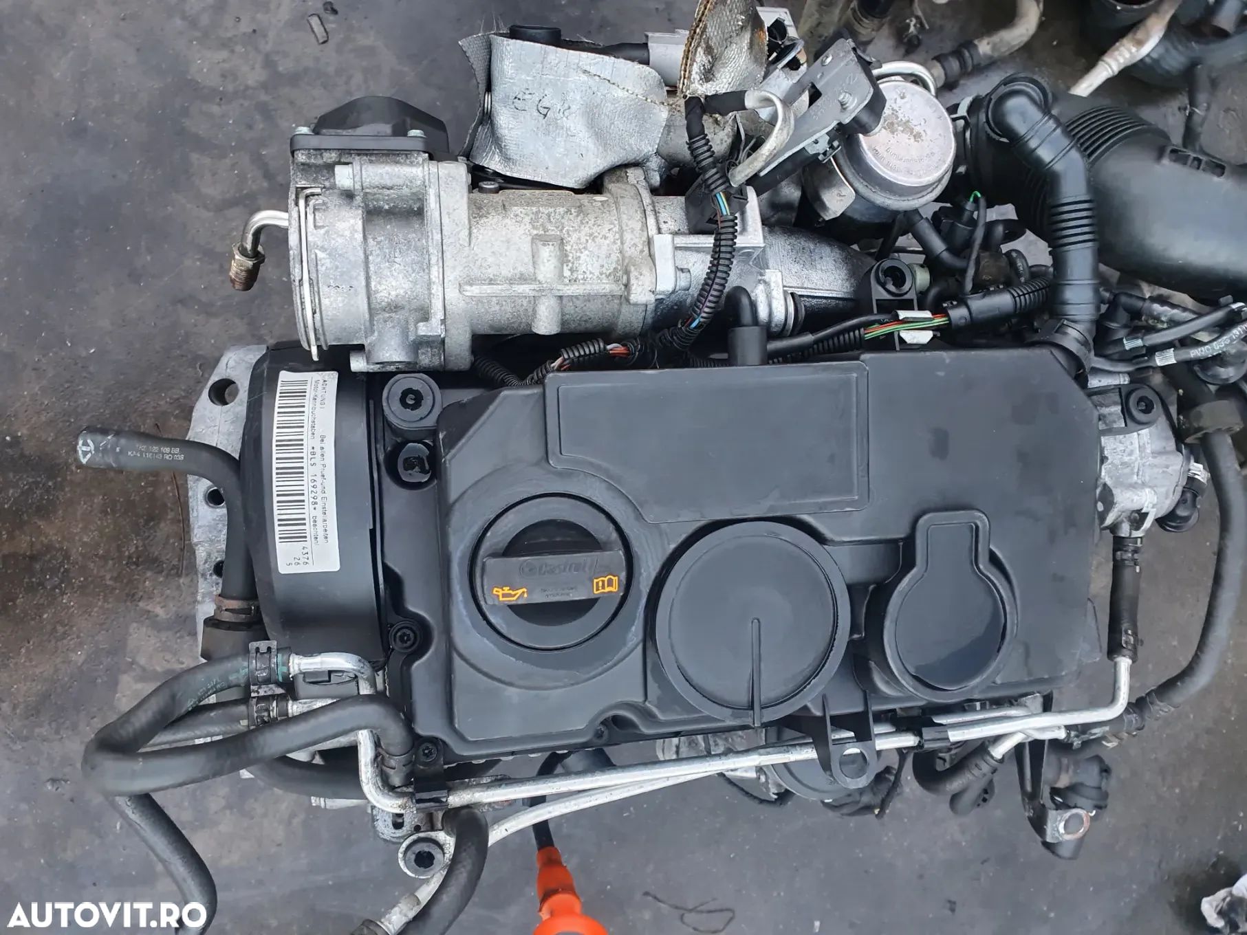 Motor 1.9 TDI BLS Seat Leon 2 Vw Passat B6 Vw Touan Vw Caddy Vw Golf 5 Skoda Octavia 2 Audi A3 8P 105cp BLS - 1