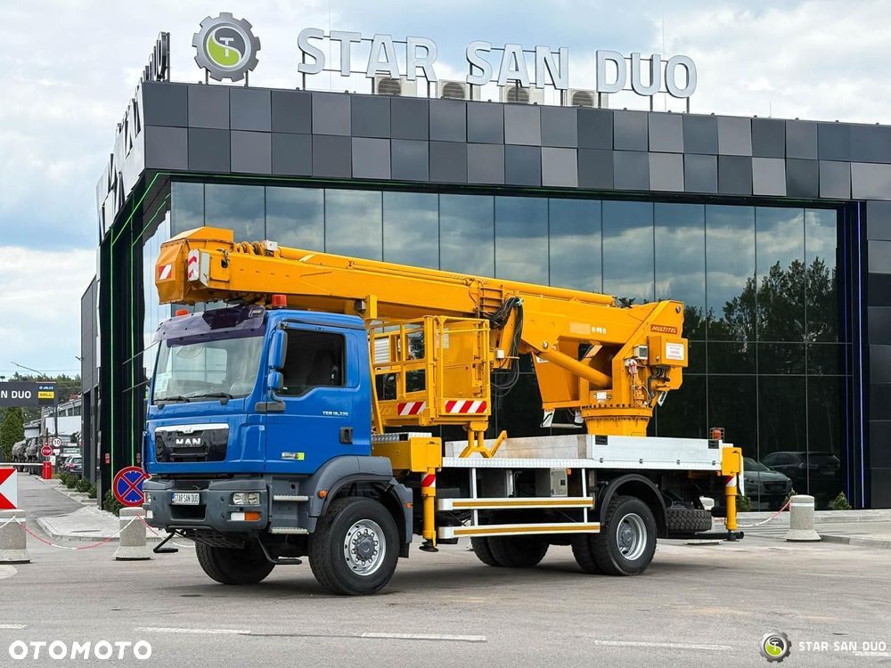 MAN TGM 18.330 4x4 MULTITEL J335 Podnośnik Koszowy - 9