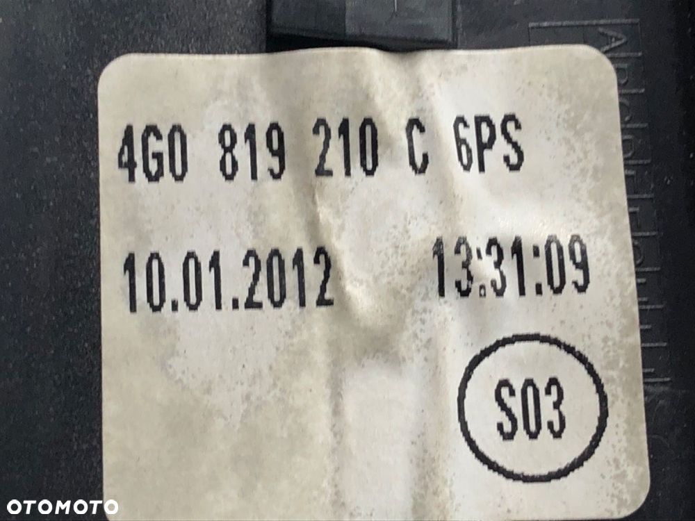 KRATKA NAWIEWU SŁUPKA PRAWA  AUDI A7 Sportback (4GA, 4GF) 2010 - 2018 3.0 TDI quattro 230 kW [313 - 4