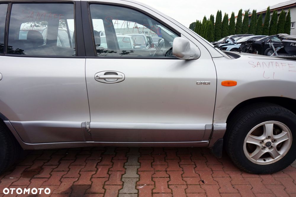 DRZWI PRZEDNIE PRAWE SANTA FE I SM LL  SREBRNY HYUNDAI 2000-2006 - 2
