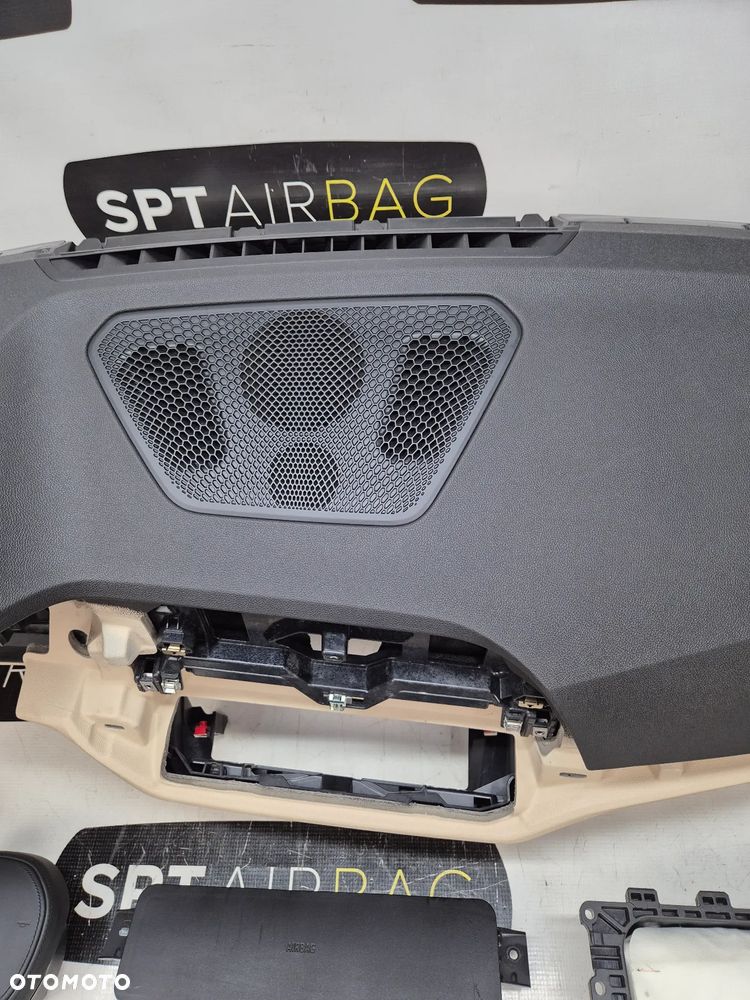 G20 G21 KOKPIT DESKA KONSOLA PULPIT PODUSZKA AIRBAG AIR BAG PASY KIT SET - 3