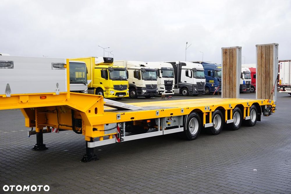 Bodex / NISKOPODWOZIOWA / 4 OSIE / NAJAZDY / 2 X OŚ SKRĘTNA / DMC 65 000 KG / JAK NOWA - 12