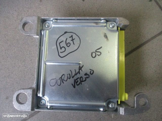 Modulo Airbag 891700F032 TOYOTA COROLLA VERSO 2005 TOYOTA COROLLA VERSO 2005 2.0 D4d 115Cv 5P CINZA - 2