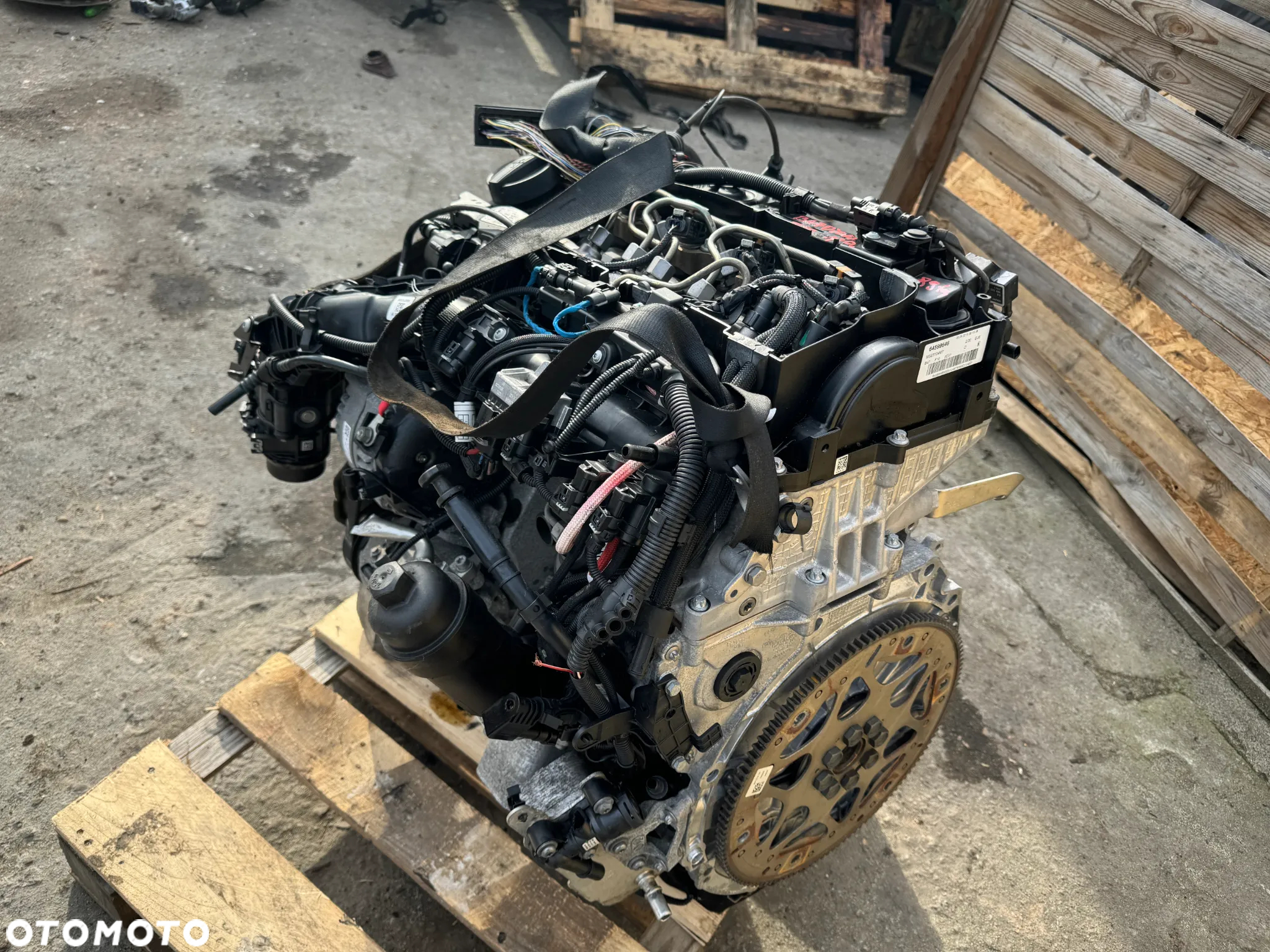 silnik b47d20a 2.0d bmw f10 kompletny 190km euro 6 104 tyskm - 17