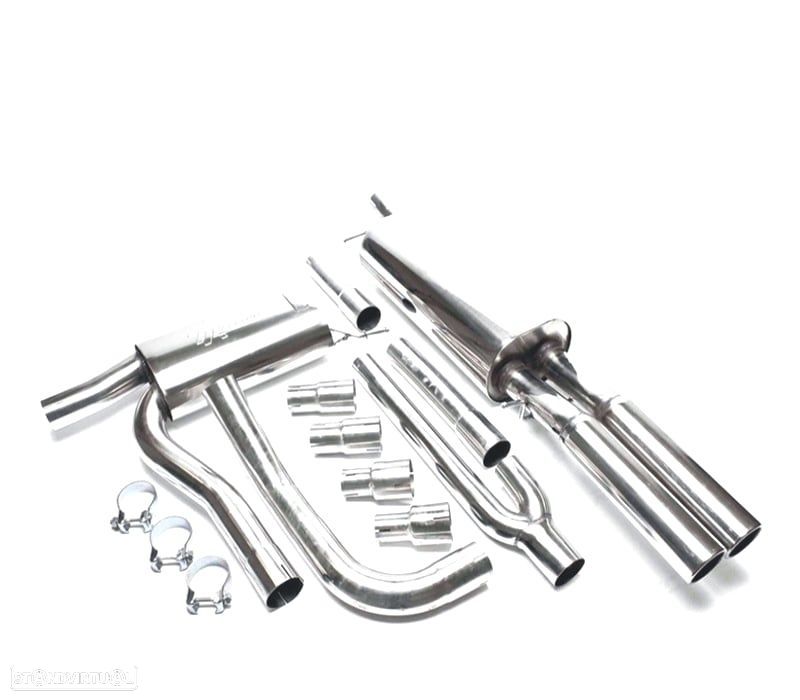 LINHA DE ESCAPE EM INOX PARA AUDI A4 B5 - 1