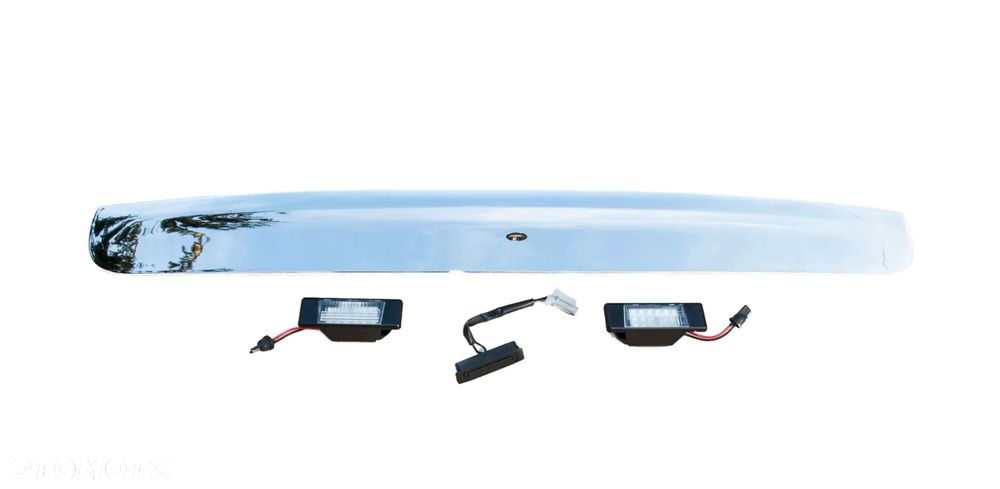 BLENDA LISTWA KLAPY LAMPKI LED PRZYCISK SWITCH KLUCZYK NISSAN QASHQAI 06-13 - 1