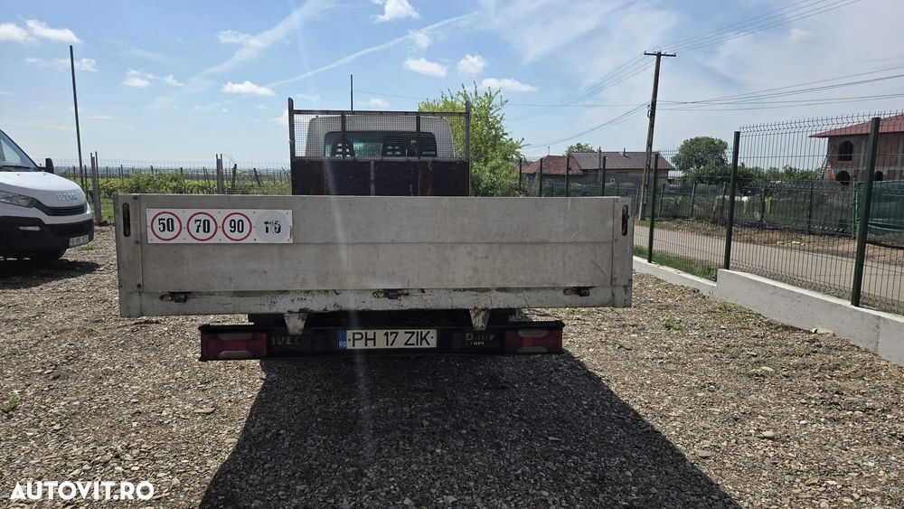 Iveco 35C12 cu platforma si obloane 4.8m - 17