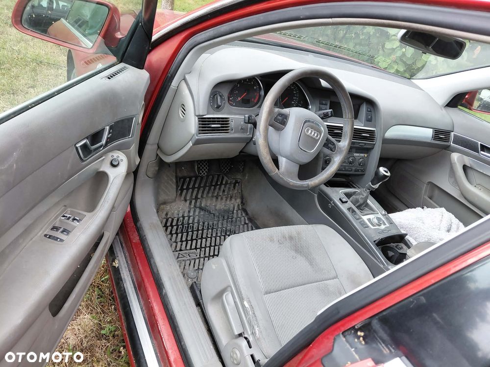 części Audi A6 C6 kombi 2.4 benzyna 2005r silnik skrzynia maska klapa drzwi LZ3G - 3
