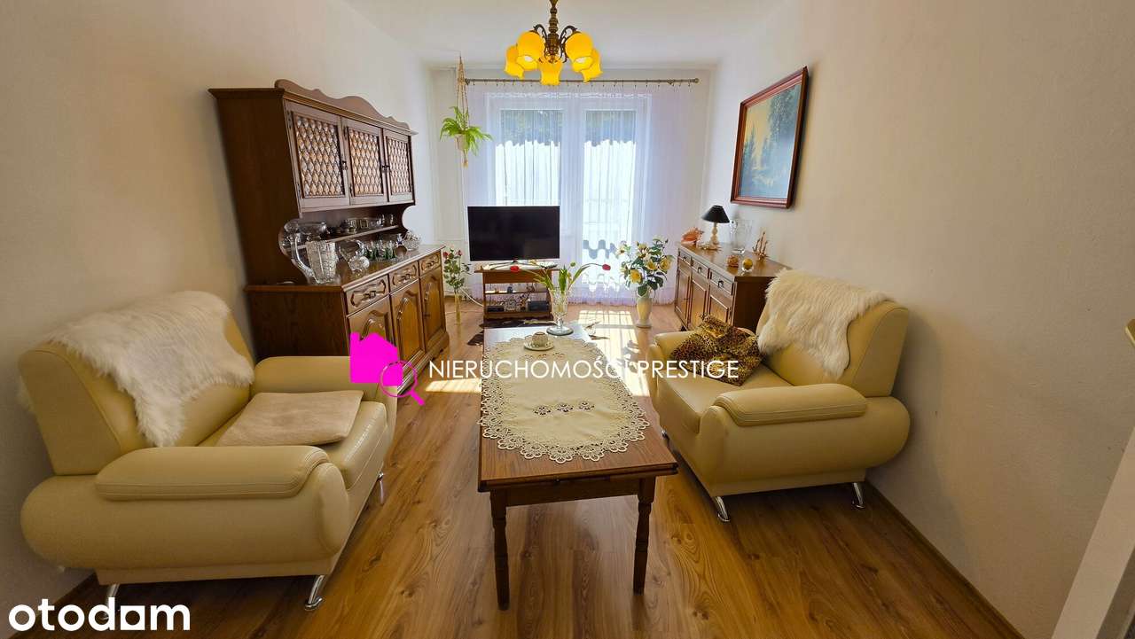 Przestronne mieszkanie 3 pokojowe z dwoma balkonami 63,40 m²