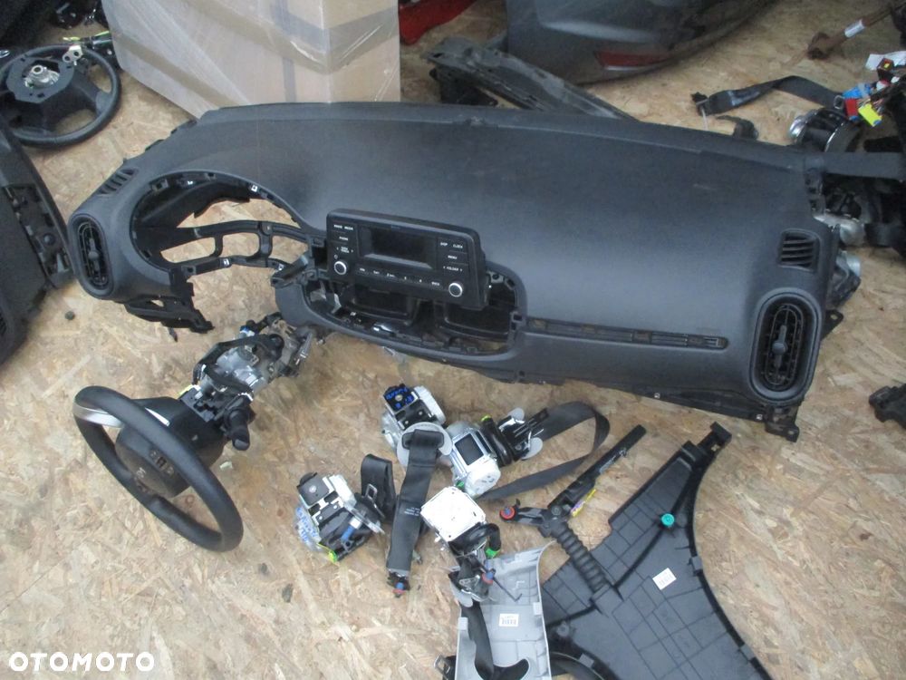 KIA PICANTO 3 III 2017- KONSOLA DESKA ROZDZIELCZA PODUSZKI NAPINACZE ORYGINAŁ - 4