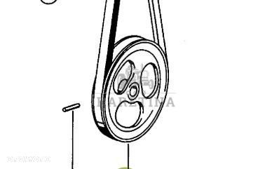 Claas Dominator 96 Koło Pasowe Napędu Rotora 0006033391   00 0603 339 1 - 1