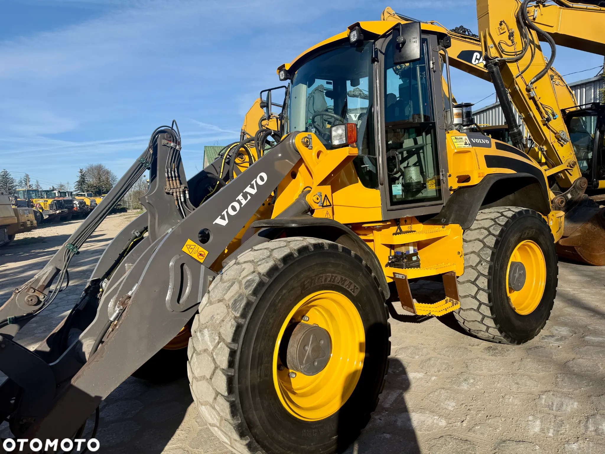 Volvo ładowarka kołowa L45G TP dociskacz, dodatkowe linie, centralne smarowanie - 9