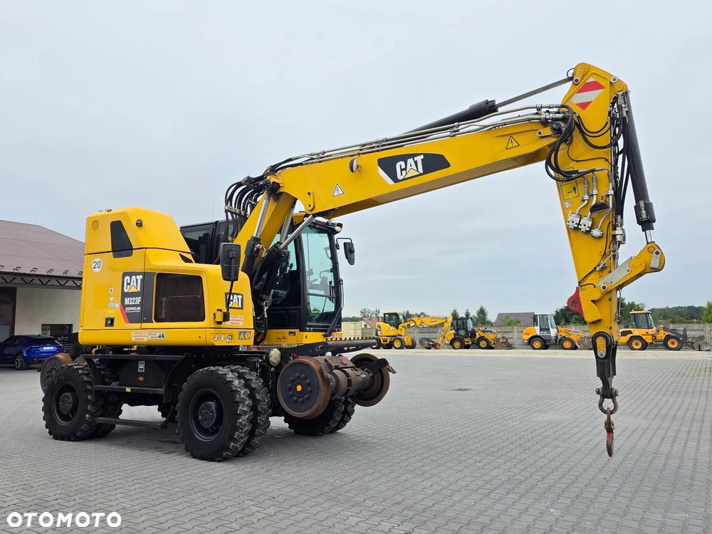 Caterpillar M323F, 2018 ROK, 7100 MTH, DWUDROGOWA - 8