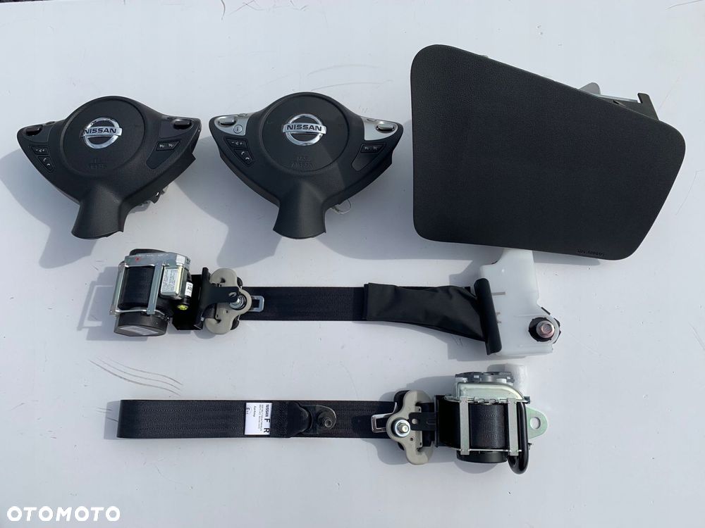 nissan juke deska kokpit konsola poduszki pasy - 1