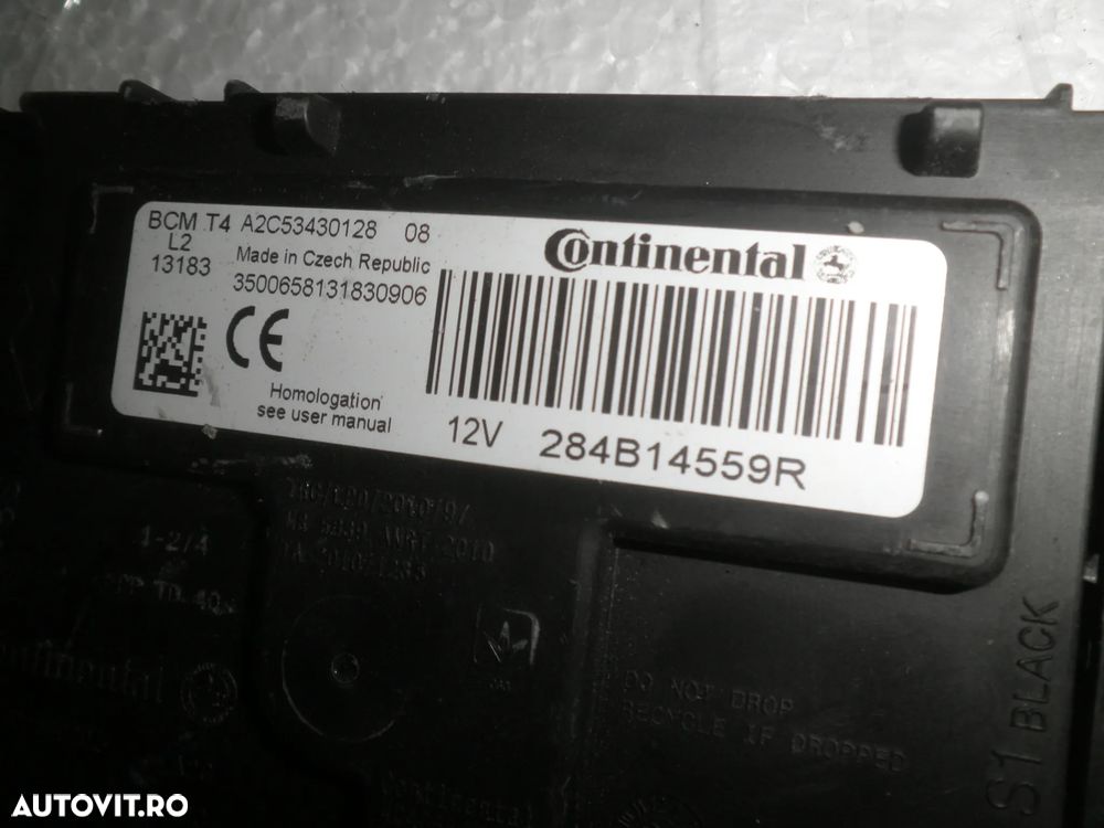 Calculator confort Dacia Sandero 2013 284B14559R - 3