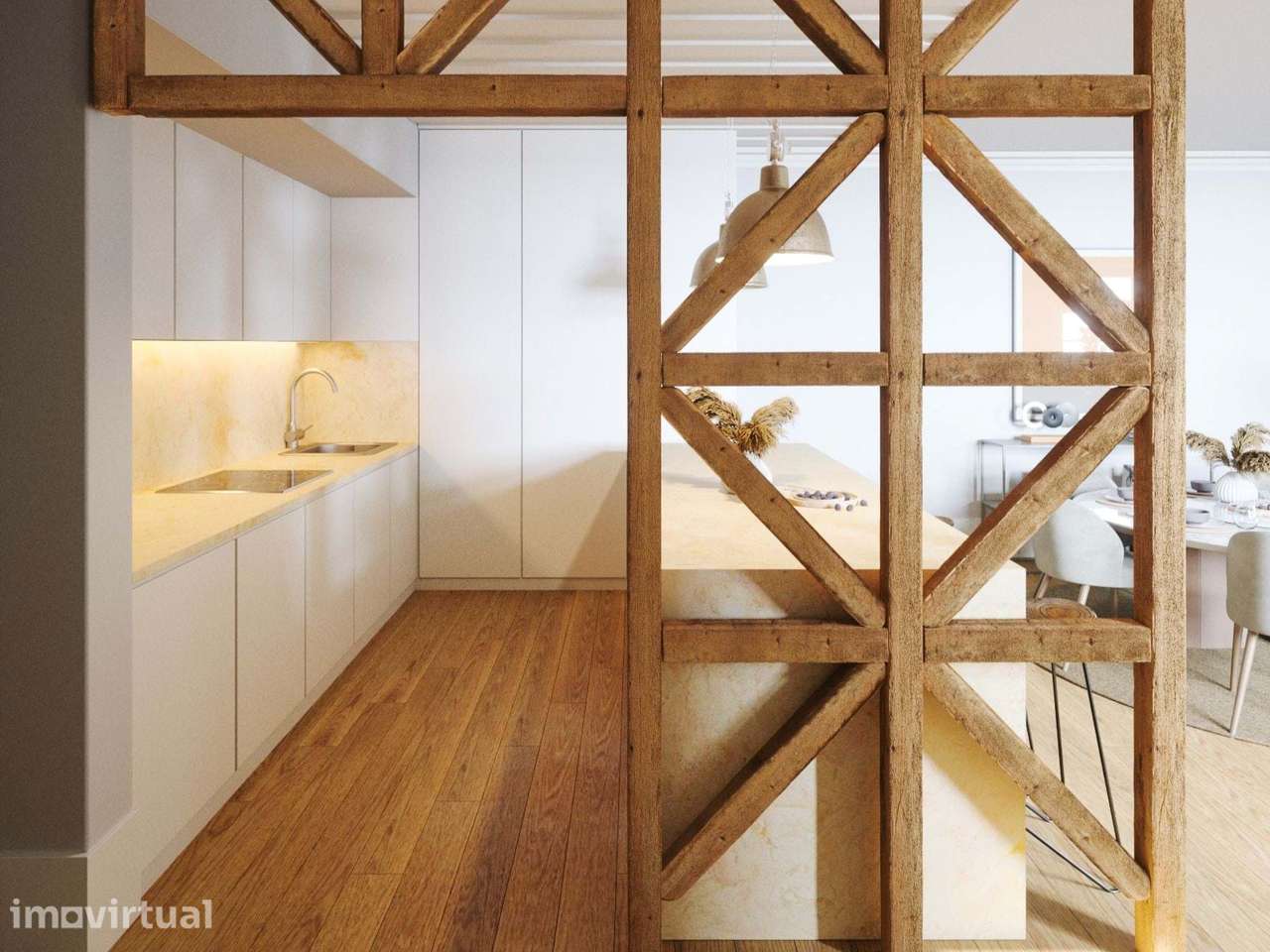 Apartamento T3 +1 Duplex - Vista de Rio - Chiado - Grande imagem: 4/16