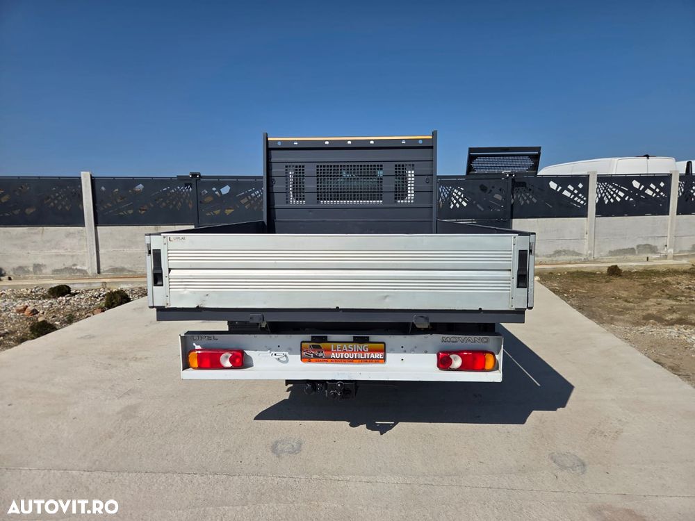 Opel New Movano Doka Axa Dubla 6Locuri+Bena L=3.10m - 9
