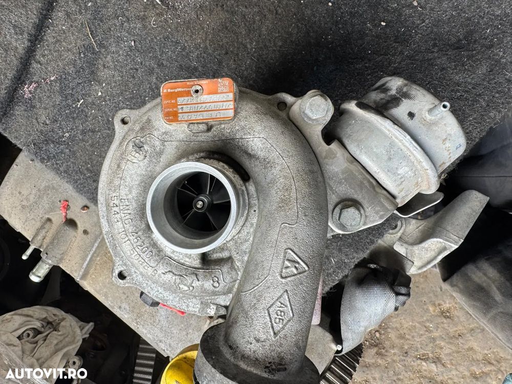 Turbo turbina Nissan Qashqai J10 2.0 DCI diesel 110kw 150cp motor M9R 2006 2007 2008 2009 2010 2011 2012 4x4 cutie manuala - 1