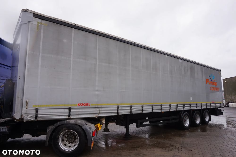 Kögel S24 VARIOS PÓŁMEGA Naczepa Ciężąrowa, Osie Saf – Bęben, Podnoszona Oś, 2016 rok - 4
