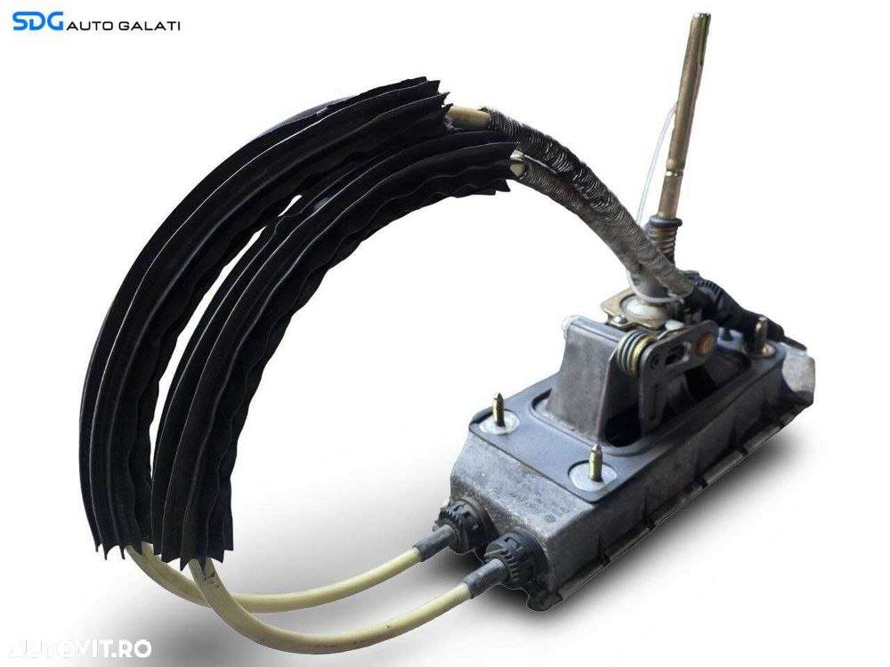 Timonerie Ansamblu Maneta Schimbator Viteze Cutie Manuala 5 Trepte Skoda Fabia 1 1.2 Benzina 2000 - 2007 Cod 6Q0711049AL, 6Q0711061, 6Q0711266G, 6Q0711265M [N5519] - 4
