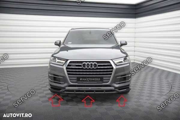 Pachet Exterior Prelungiri Body kit Audi Q7 Mk2 2015-2019 v3 - Maxton - 6