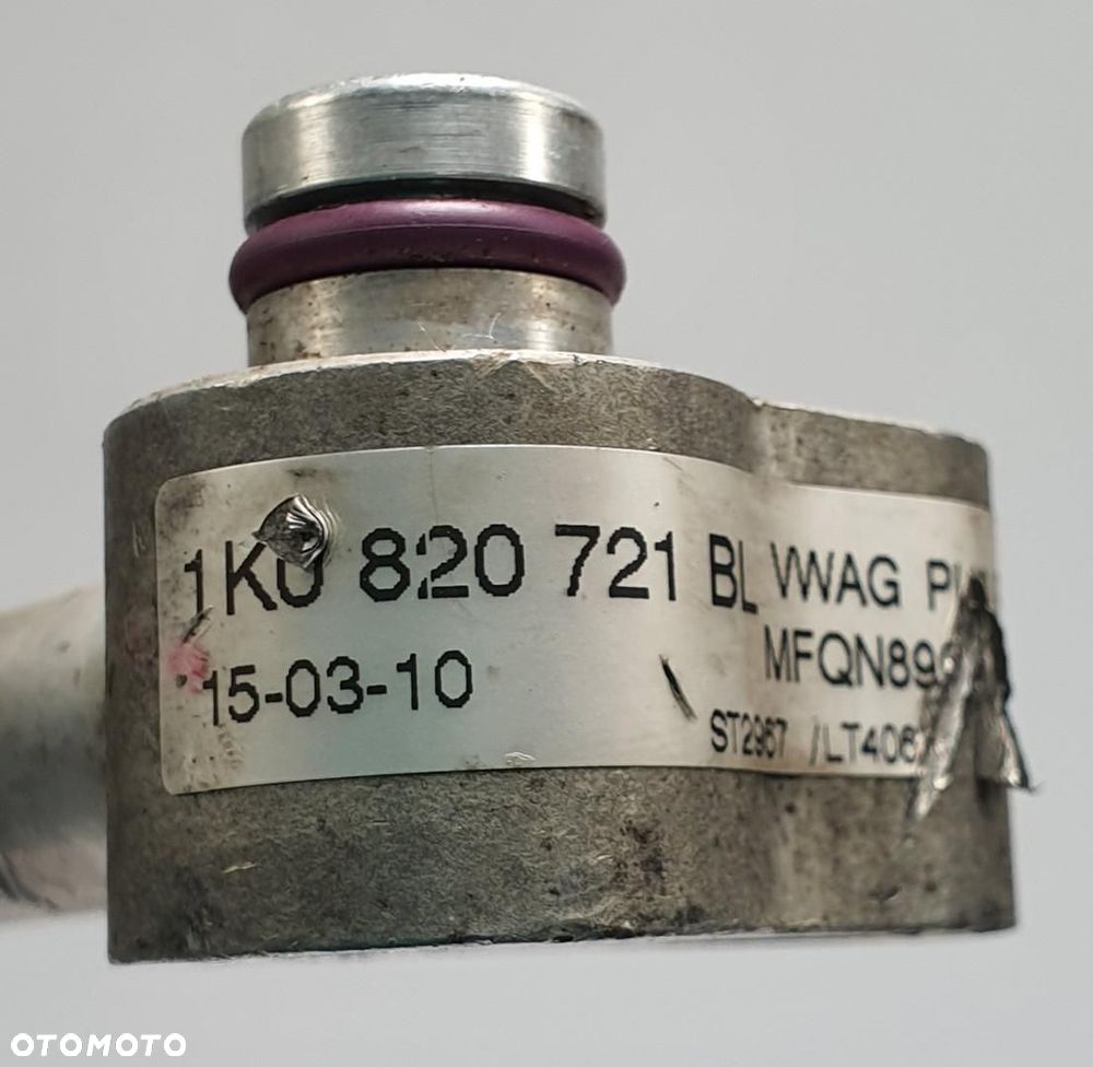PRZEWOD RURKA KLIMATYZACJI SEAT AUDI VW SKODA 1.8 TSI 1K0820721BL - 4