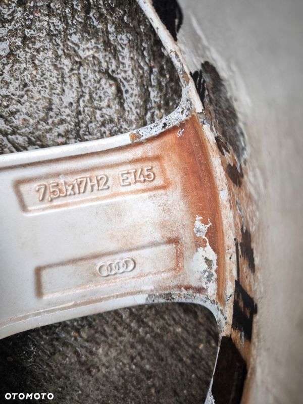 FELGA ALUMINIOWA AUDI VW SEAT SKODA 7.5J R17 ET45 8K0601025CE Z*39* OK - 10