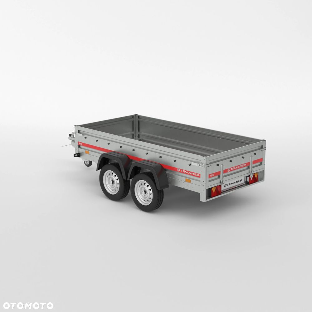 TEMARED PRO 2612/2  264x126x40 cm , 2 osie po 750kg, DMC 750 kg - 2