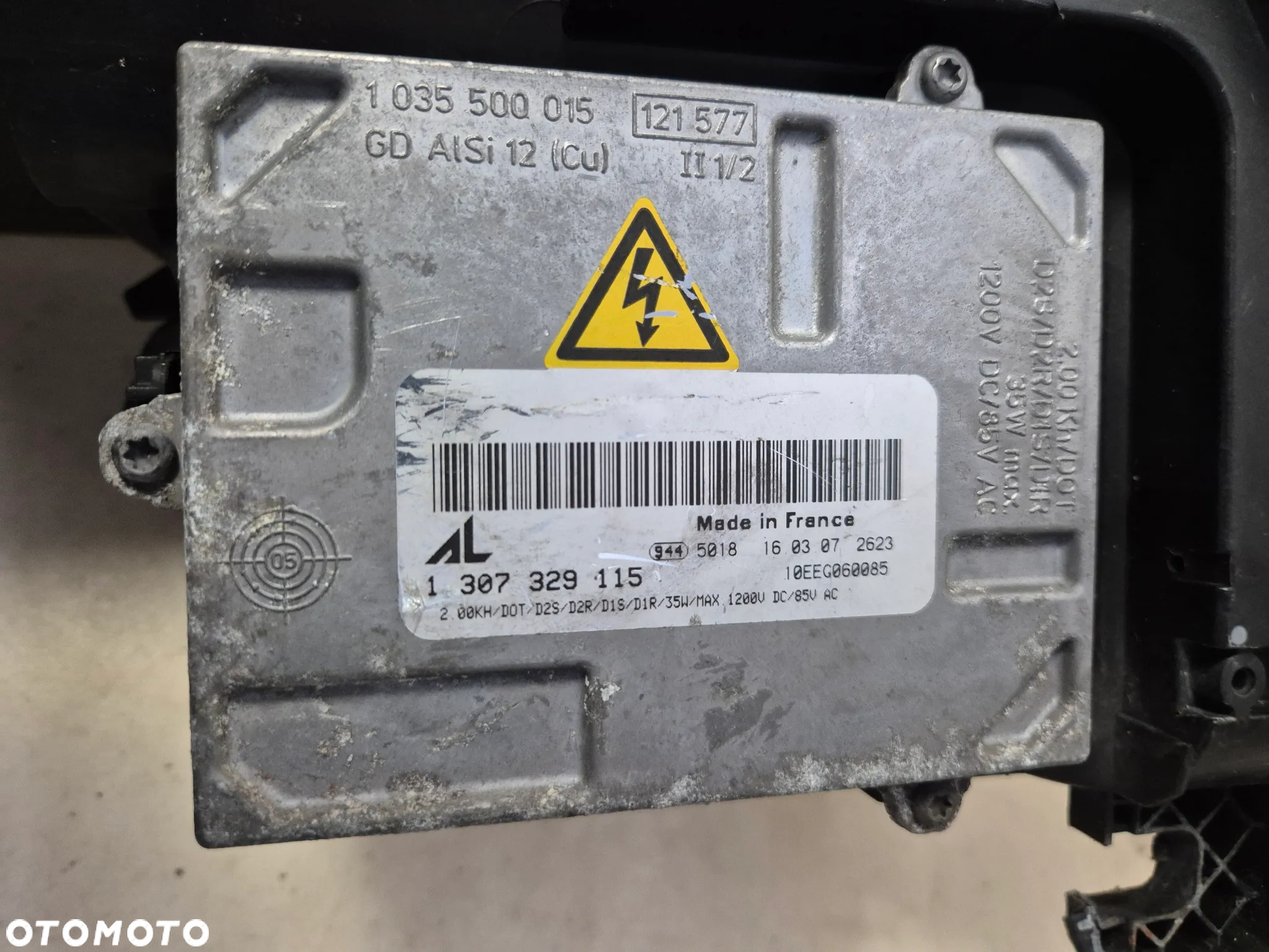 AUDI A3 8P 2007 BI XENON NIE SKRĘTNY PRAWA PRZEDNIA LAMPA KOMPLETNA EU - 10