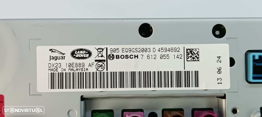 TELA/ECRÃ MULTIFUNÇÕES JAGUAR XF SPORTBRAKE 2.2 DIESEL - 10