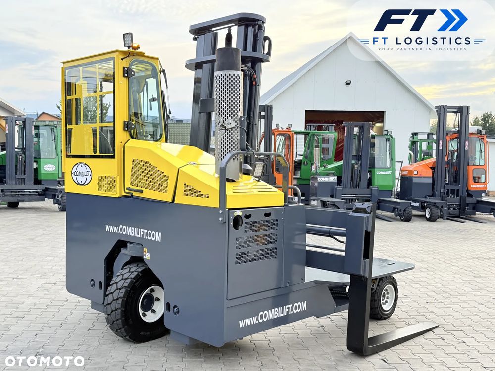 Combilift WÓZEK CZTEROKIERUNKOWY - WIELOKIERUNKOWY | COMBILIFT C4800 | GAS | DUPLEX 4040 MM | SZEROKI POZYCJONER WIDEŁ 3100 | WOLNY SKOK | NOWE OPONY | OGRZEWANIE | PO SERWISIE | STAN IDEALNY - 6