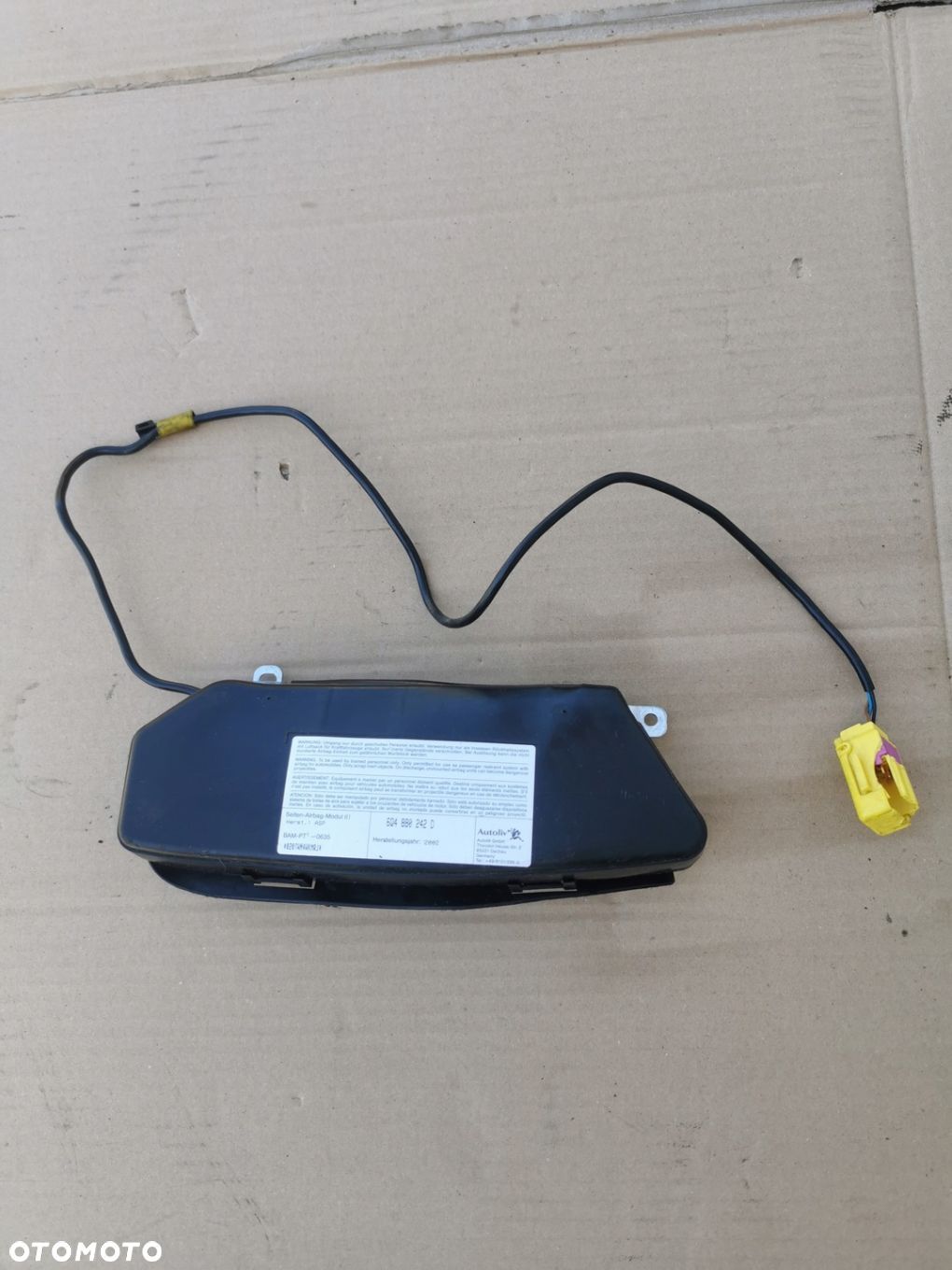 Poduszka fotela prawa Skoda Fabia I 6Q4880242D - 1