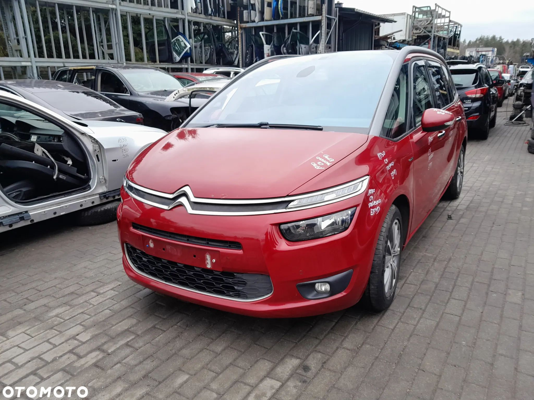 CITROEN C4 GRAND PICASSO II ZROTNICA LEWA PRZEDNIA LEWY PRZÓD 1.6 E-HDI - 1
