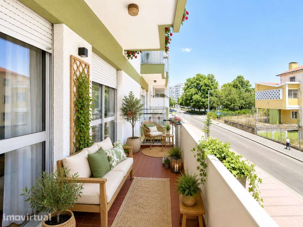 Apartamento T3 c/ Varanda - Junto à Alameda, Tomar - Grande imagem: 2/32