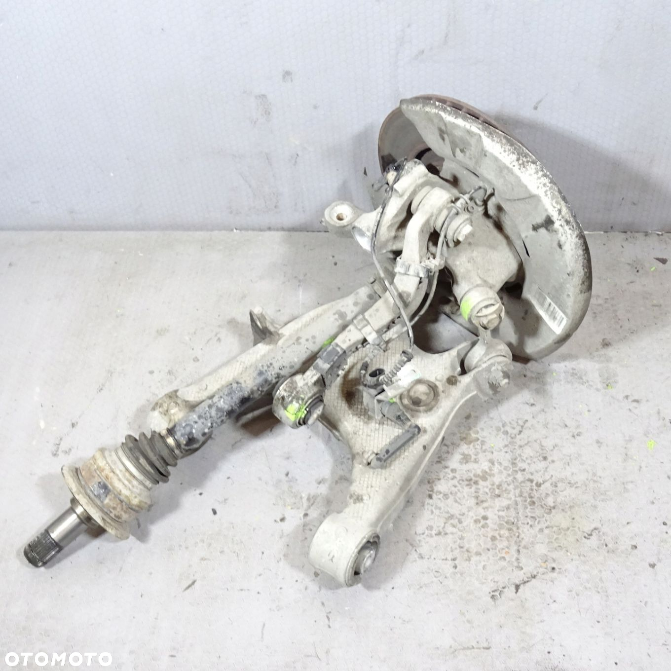 BMW 7 F01 F02 4.4 V8 PIASTA KOŁA WAHACZ TYŁ LEWA - 2