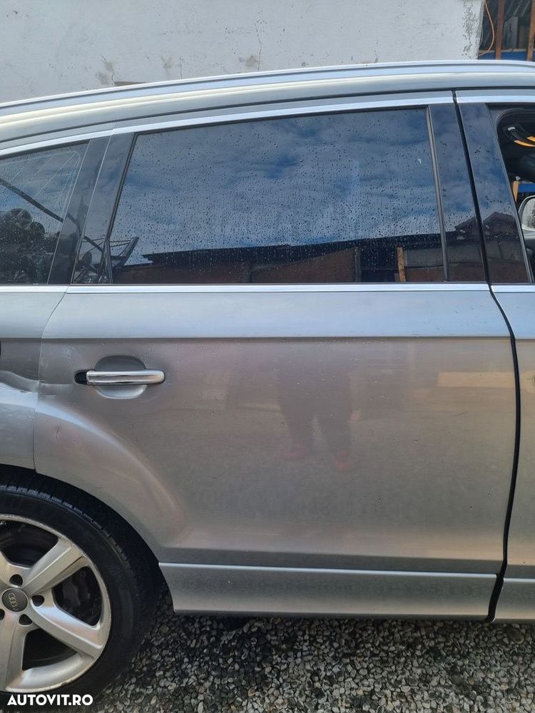 Usa Dreapta Spate AUDI Q7 2005 - 2009 SUV 4 Usi Silver (1370) S Line - 1