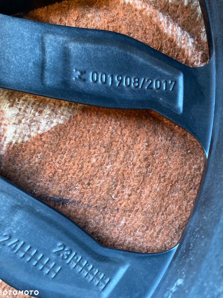 BMW X3 G01 X4 G02 ORYGINALNA ! felga aluminiowa 20 cali. Nr felgi 6881209  6877330  9.5  J x 20 9,5 Jx20 5x112 ET43 is43  03266 - 13